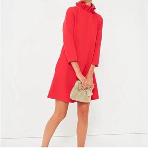 Tuckernuck Vibrant Red Long Sleeve Dress
